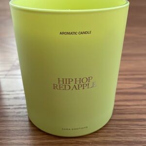 Zara Hip Hop Red Apple Candle.